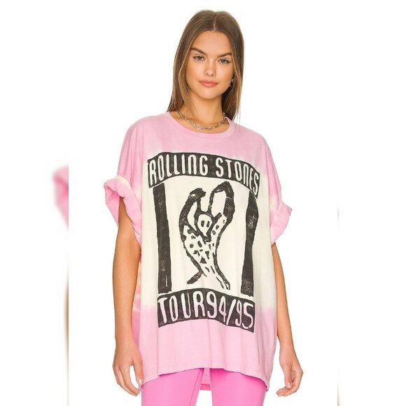 DAYDREAMER Rolling Stones Voodoo Tee In Boxed Tie Dye TOUR 94/95 Retro Size S/M - Picture 1 of 8